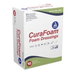 Dynarex CuraFoam Dressing 2x2 10 ct