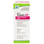 QC Tussin CF Multi-Symptom Cold 4floz