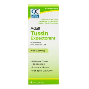 QC Tussin Expectorant Mucuc & Chest 4oz