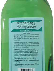 GPC Wintergreen Rubbing Alcohol 475ml