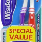 Wisdom Xtra Clean Med Toothbrush 2 ct