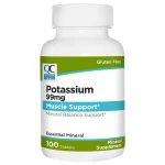QC Potassium Tablets 99mg 100 ct