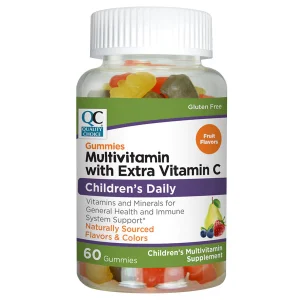 QC Children's Multivitamin gummy with/C 60 ct