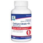 QC Calcium Citrate +D3 120tabs