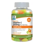 QC Vitamin C 250mg Adult Gummies 60ct