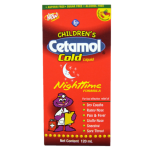 Cetamol Children Nighttime Cold 120ml