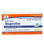 QC Ibuprofen Softgels 200mg 40ct