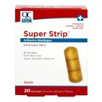 QC Adhesive Bandages Super Strip 20 ct