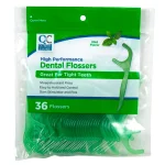 QC Dental Flossups Mint 36ct