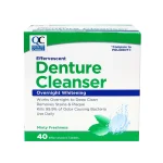 QC Denture Cleanser OverNight 40ct