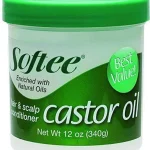 Softee Hair & Scalp Conditioner Castor Oil 12 oz