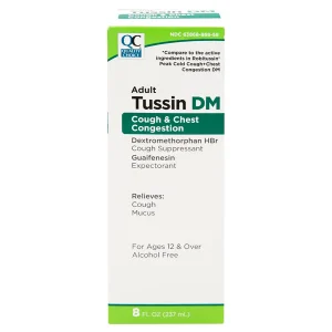 QC Tussin DM 8 fl oz