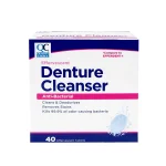 QC Denture Cleanser Anti/Bact  40 CT