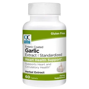 QC Garlic Ordorless Tabs 60ct