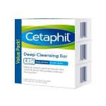 Cetaphil Deep  Cleansing Bar 3pk 4.5oz