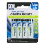 QC Alkaline Battery AA 8ct