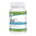 QC Biotin 800mg Tabs 100ct