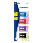 Bazic Pencil & Cray Sharpner 4pk
