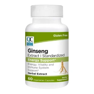 QC Ginseng Caps 200mg 60ct