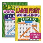 Bazic Large Print Word Find Puzzle Book