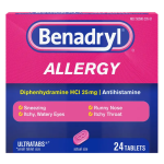 Benadryl allergy Plus Ultra Tabs 24ct
