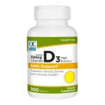 QC Vitamin D3 25mcg 1000iu 300ct