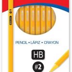 Bazic 2 HB Pre-Sharpened Yellow Pencil 12pk