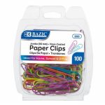 Bazic Jumbo (50mm)  Paper Clip 100's