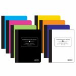 Bazic Wide Rule Poly Composition Book 70ct