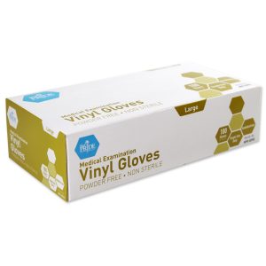 MediPride Vinyl Gloves Large