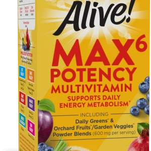 Nature's Way Alive Max6 Daily MVitamins 90ct