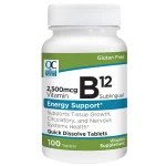 QC Vitamin B-12 500 mcg Tabs
