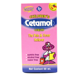 Cetamol Children's Pain & Fever Reliever 120ml
