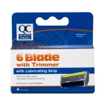 QC 6Blade Men Cartridges w/Trimmer