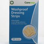 Careway Washproof Dressing Strips 10pk