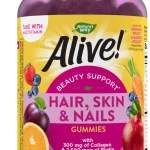 Nature's Way Alive Hair Skin & Nail Gummy 60ct